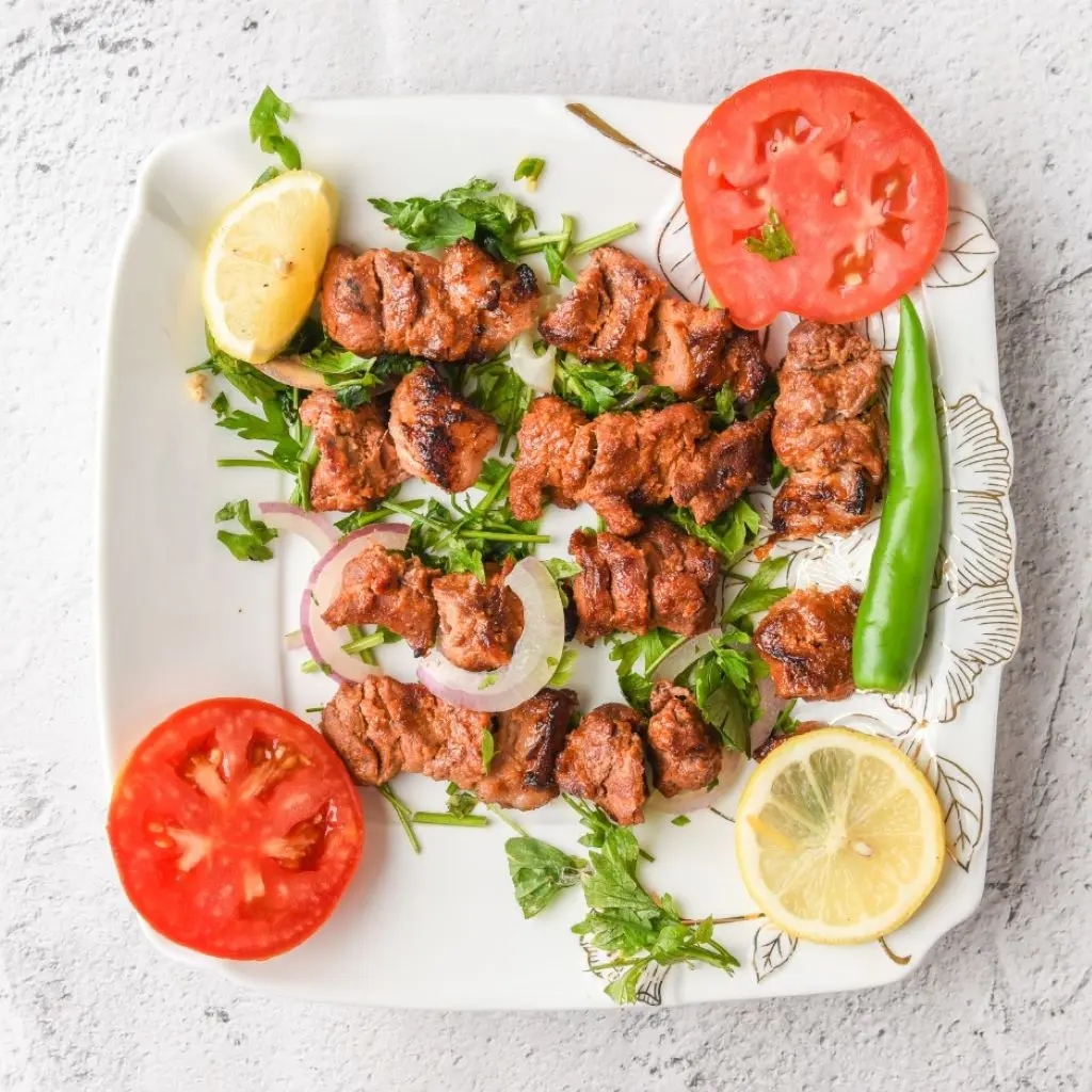 Meat Awsal 5 Skewers
